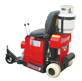 The Bronco Propane And Electric Floor Stripper And Refuse